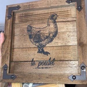 🆕Fetco home Decor chicken design